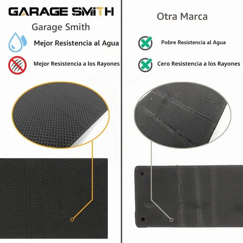 Vista 7 de Ampulla GWP02S Protector de pared de cochera para puertas de auto, diseñado en Alemania (2 unidades)