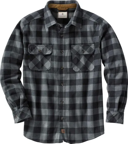 Vista 3 de Legendary Whitetails - Camisa de vellón con botones Navigator para hombre