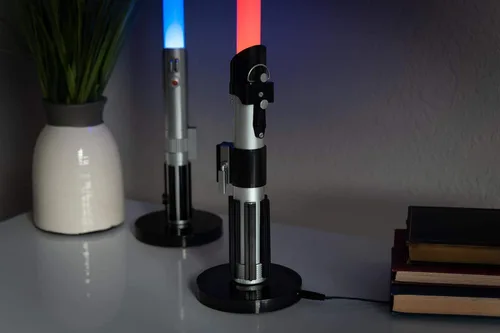 Vista 5 de Robe Factory LLC STAR WARS Darth Vader LED Light Lámpara de escritorio Luz nocturna 24 pulgadas