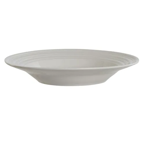Vista 2 de Plato Hondo DKD Home Decor Blanco Porcelana 20 x 20 x 3 cm