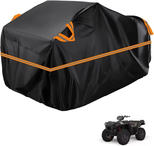Vista 171 de Cubierta para ATV impermeable compatible con Arctic Cat H1 EFI TRV Cruiser 4x4 2011, cubierta de 210D para vehículos de 4 ruedas, cubierta para quad