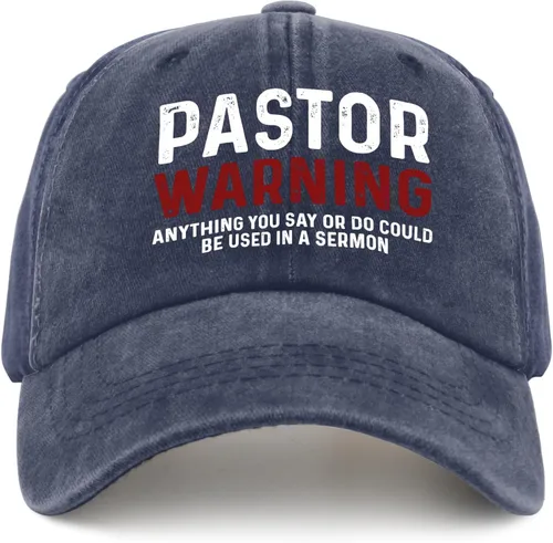 Vista 21 de Regalos de agradecimiento para pastores, regalos para pastores para hombres, sombrero de advertencia para pastor, gorra de advertencia para pastor