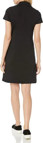 Vista 4 de Nautica Vestido polo de algodón elástico de manga corta para mujer