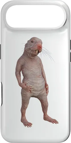 Vista 27 de Live Weird - Carcasa para iPhone 17, diseño de ratas topos desnudas
