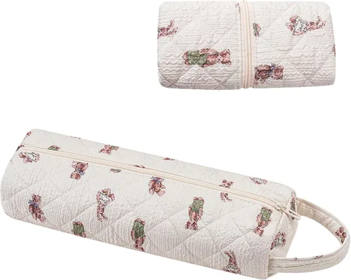Vista 8 de RSRSLEII Bolso de viaje acolchado para herramientas de cabello, estuche de almacenamiento para accesorios de peinado Shark FlexStyle, secador de 06