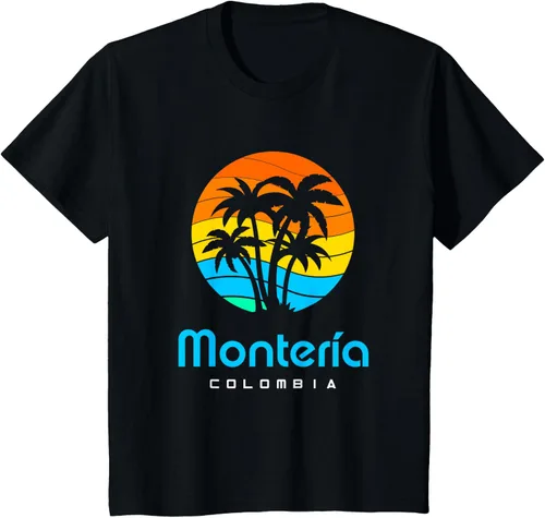 Vista 36 de Camiseta Montería Colombia, Negro