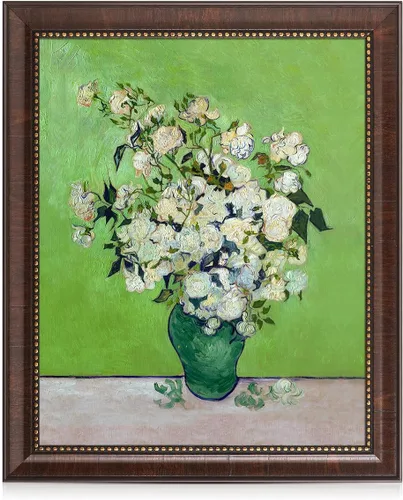 Vista 14 de Serie de pinturas de Vincent Van Gogh (favoritos). Reproducción de arte clásico de Van Gogh, impreso en lienzo, Algodón, Almond Blossom, 16x20