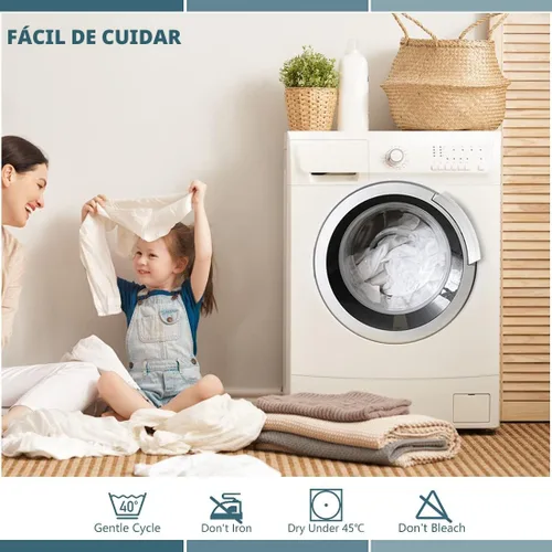 Vista 7 de Protector de colchón impermeable tamaño individual, funda de colchón de bolsillo profundo, suave y transpirable, funda de cama ajustable sin ruido