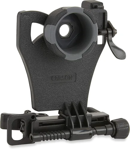 Vista 7 de Carson Red Planet - Telescopio refractor de 50-4.370 x 3.543 in con adaptador universal de digiscopio para smartphone para astronomía (RP-400SP)