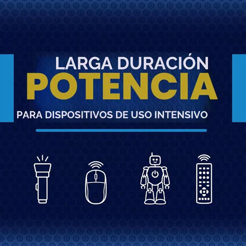 Vista 6 de Rayovac - Pilas AA de alta energía (paquete de 48 unidades), batería alcalina doble AA