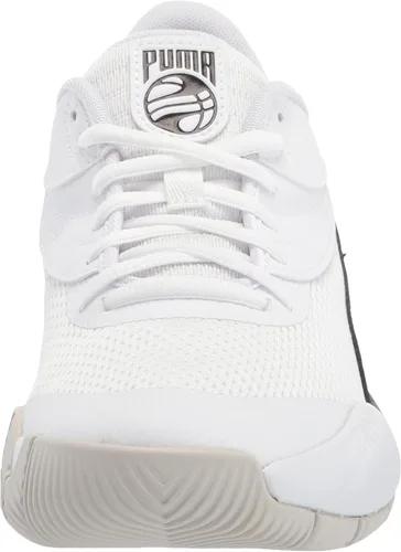 Vista 2 de PUMA Tenis de baloncesto triples para hombre, Rojo