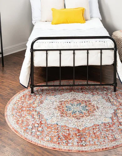 Vista 17 de Unique Loom Newport Collection - Alfombra de área con olmos (2' x 3' 11" gris/marfil)