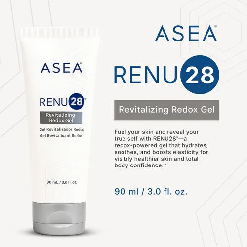 Vista 8 de ASEA gel para cuidado de la piel Renu 28 Redox de 2.7 onzas Contains Redox Molecules, Lightweight Gel, Face & Body Use, Clean Beauty Formula and