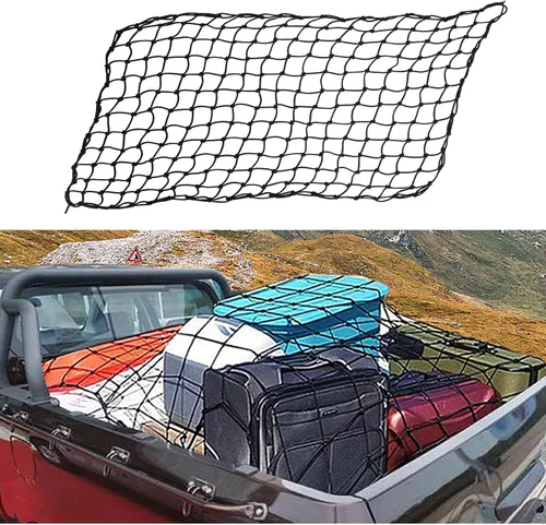 Vista 8 de Red de carga para caja de camioneta de 2 x 3 pies, se estira hasta 4