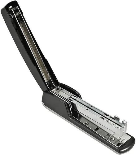 Vista 3 de Bostitch Office Professional - Engrapadora de escritorio de metal, capacidad para 20 hojas, sin atascos, indicador de suministro de grapas, base