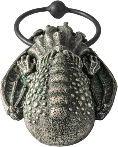 Vista 3 de Pacific Giftware The Cthulhu - Figura decorativa de resina con diseño de pulpo náutico para puerta