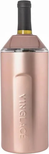 Vista 13 de Vinglacé Enfriador de Botella de Vino - Aislador de Champán Portátil - Funda de Enfriador de Vino de Acero Inoxidable - Mantiene el Vino Frío