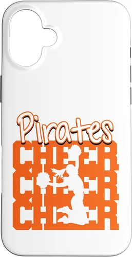 Vista 23 de Pirates Cheer Back to School Cheerleading Spirit O Case for iPhone 16