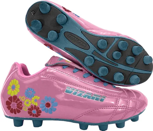 Vista 11 de Zapato de fútbol de Vizari Blossom FG, niño pequeño Rosado/Azul