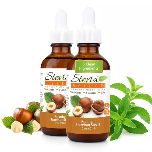 Vista 19 de Stevia Select Sabor a Cereza Negra Líquido de Stevia – Edulcorante Cero Calorías para Café, Té, Bebidas y Horneado, 100% Natural, Sin Eritritol