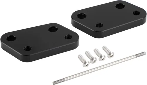 Vista 6 de Reposapiés trasero Base Elevar Move Back Plate para Suzuki Gixxer 250 SF250 2020-2022