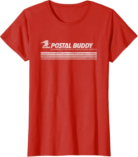Vista 11 de USPS Vintage Postal Buddy - Camiseta, Negro, S