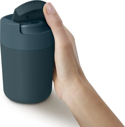 Vista 5 de Joseph Joseph Recarga Reuse Repeat 2-Piece Sipp Travel Mug & 16.9 fl oz Loop Hot Cold Bottle Set - Azul