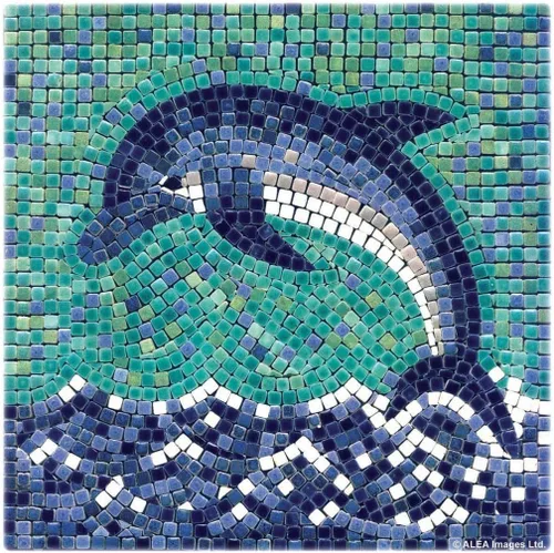 Vista 43 de Crea una verdadera obra de arte de mosaico con nuestro kit de hazlo tú mismo, acuario cuadrado de 7 pulgadas (18 cm)