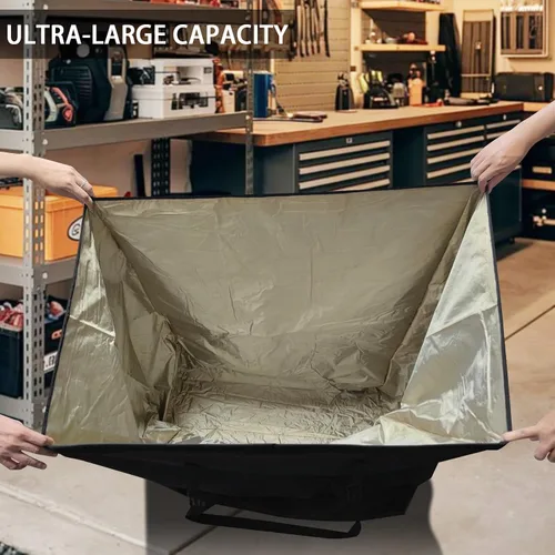 Vista 6 de Faraday Bolsas para generadores y dispositivos electrónicos grandes, extra grande de grado militar Faraday bolsa para forense digital, protege