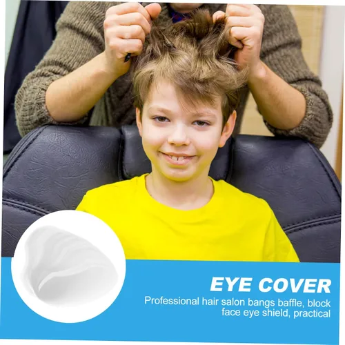 Vista 9 de 100 piezas de escudo de ducha para peluquería máscara de ojos visera facial al aire libre para salones de peluquería protección de material duradero