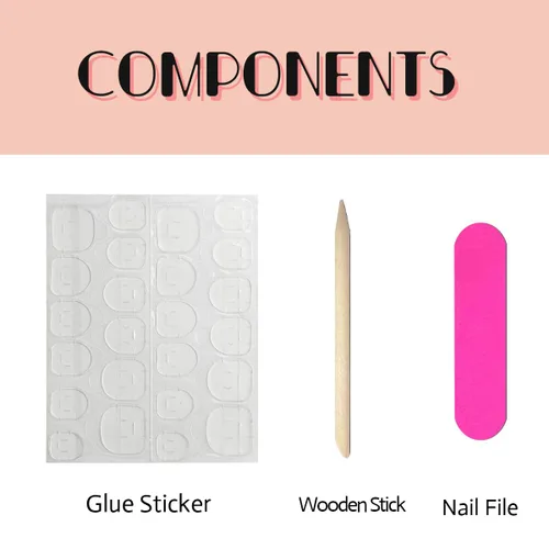 Vista 6 de Uñas postizas a presión azules cortas cuadradas con diseños, uñas postizas de color sólido, uñas acrílicas brillantes de cobertura completa