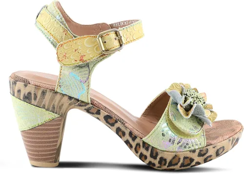 Vista 6 de Spring Step L'Artiste Sandalia Wildcat con correa corta para mujer