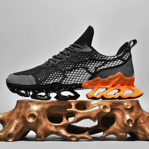 Vista 6 de Men Sport Trail Running Athletic Blade Sneakers Walking Shoes Tennis Shoes