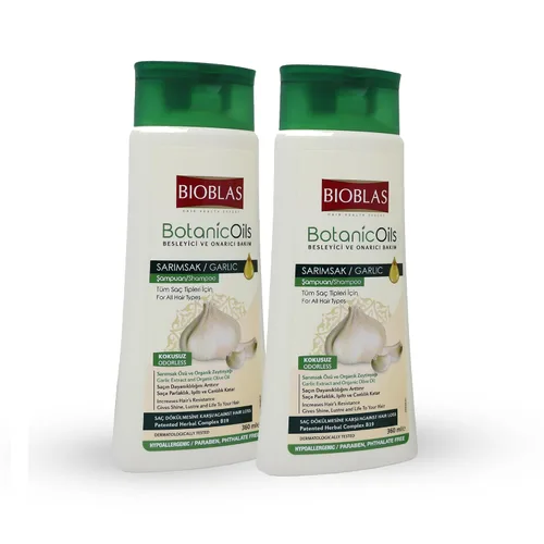 Vista 8 de BIOBLAS Champú de ajo – Crecimiento del cabello inodoro y sin perfume para hombres y mujeres – Aclarador para limpiar el cabello, raíces y cuero
