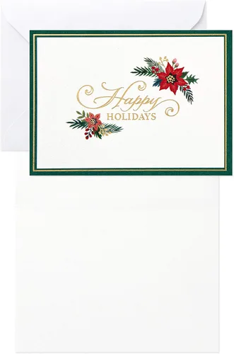 Vista 8 de Hallmark Surtido de tarjetas de Navidad en caja, iconos navideños (48 tarjetas con sobres) (1XPX5173)