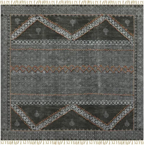 Vista 21 de Kilim Dhurrie - Alfombra de algodón de 2 x 3 pulgadas, diseño geométrico de 0.19 pulgadas, fácil de lavar a mano, lavable a mano, alfombra