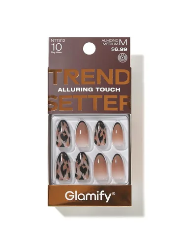 Vista 5 de Absolute New York Glamify Almond - Uñas a presión medianas Trendsetter NTTS10 Almond Medium