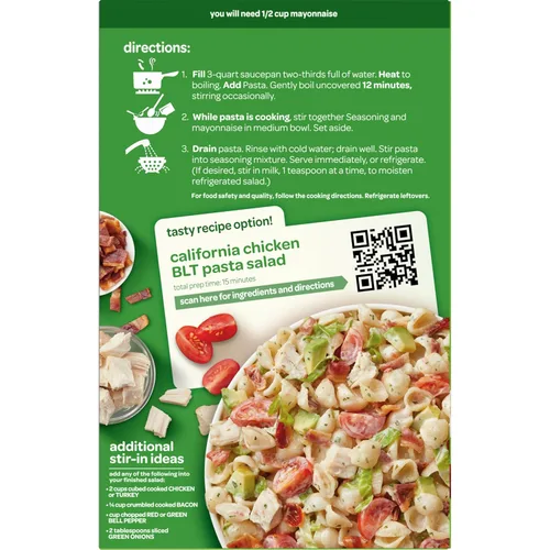 Vista 6 de Suddenly Pasta Salad BLT 7.3 onzas, 12 por caja