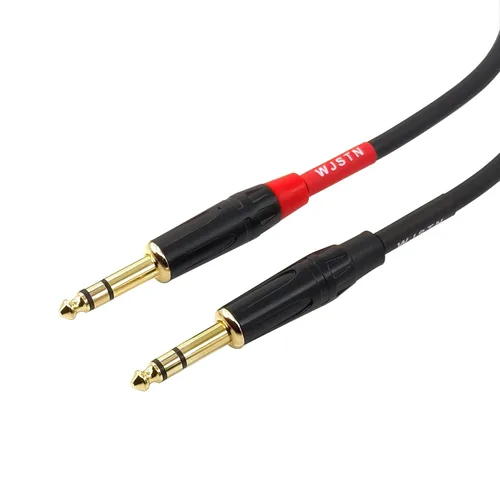 Vista 3 de Cable XLR a 1/4 TRS de 0.250 in de doble canal a 3 pines XLR hembra XLR a 1/4 estéreo equilibrado adaptador de micrófono de 1 pie