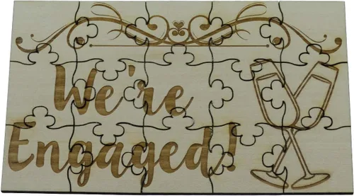 Vista 11 de Will You Be My Bridesmaid Puzzle - Flores, Horizontal