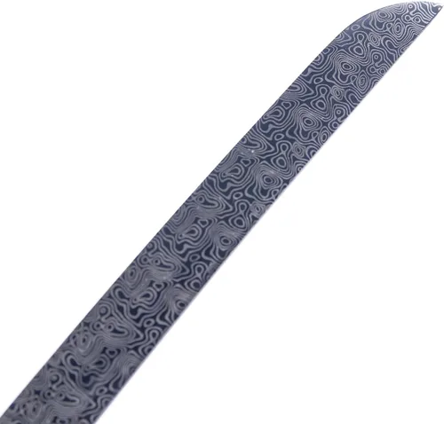 Vista 2 de Katana de hoja de espiga completa de 41 pulgadas, hoja afilada de espada samurái, armas ninja reales, lista para batalla