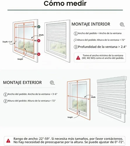 Vista 7 de Yoolax Persianas motorizadas con control remoto, persianas eléctricas de cebra para ventanas de interior, oscurecimiento de habitación inteligentes