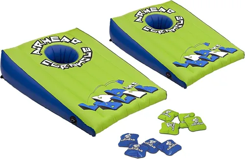 Vista 2 de Airhead Juego de Cornhole inflable para piscina y hamaca Monterey Aqua 4 en 1