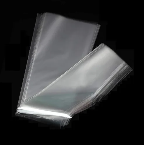 Vista 2 de ccHuDE Bolsas de celofán transparente para ramo de flores, 100 unidades, bolsas de celofán transparente, bolsas de embalaje de rosas para el día