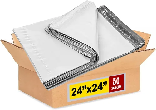 Vista 13 de iMBAPrice100 – Sobres/bolsas para envíos, color blanco, premium, acabado mate, autoadhesivos, no acolchonados, Blanco