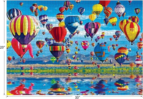 Vista 6 de RoseArt - Kodak Premium - Balloon Reflections - Rompecabezas de 1500 piezas para adultos