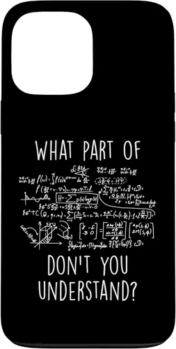 Vista 23 de iPhone 16 What Part Don't You Understand Nerd Science Math Case