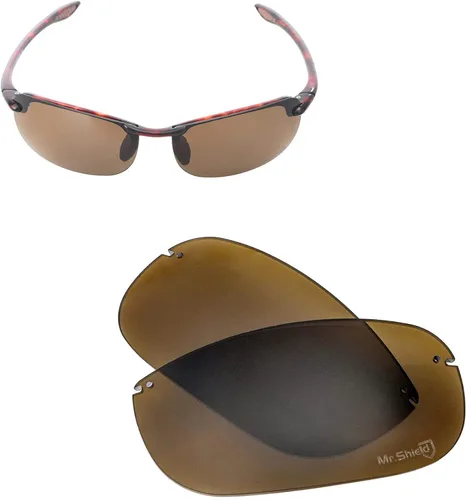 Vista 3 de Walleva Lentes de repuesto para lentes de sol Maui Jim Makaha - Múltiples opciones disponibles