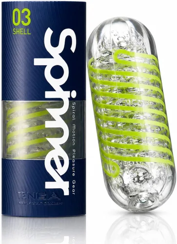 Vista 7 de Tenga Spinner SPN-005 Beads Masturbador Masculino Reutilizable de Movimiento Espiral Cuentas