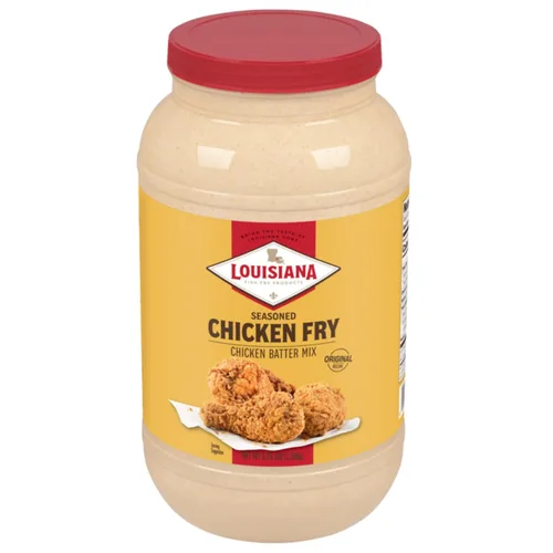 Vista 10 de Louisiana Fish Fry - Mezcla de masa para patatas fritas de pollo sazonado, 9 onzas (paquete de 2), mezcla crujiente de masa sureña para pollo frito